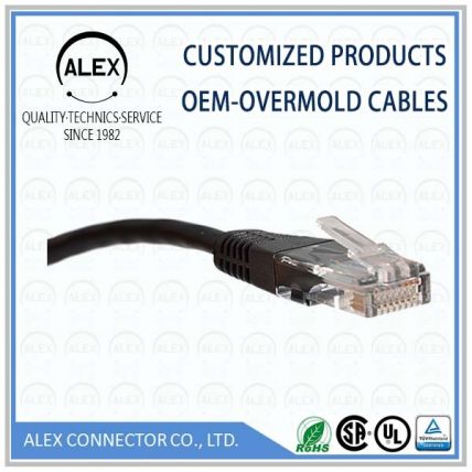 Overmolded RJ45